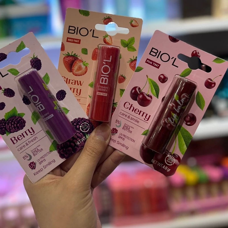Biol Cherry Women Softening Lip Balm