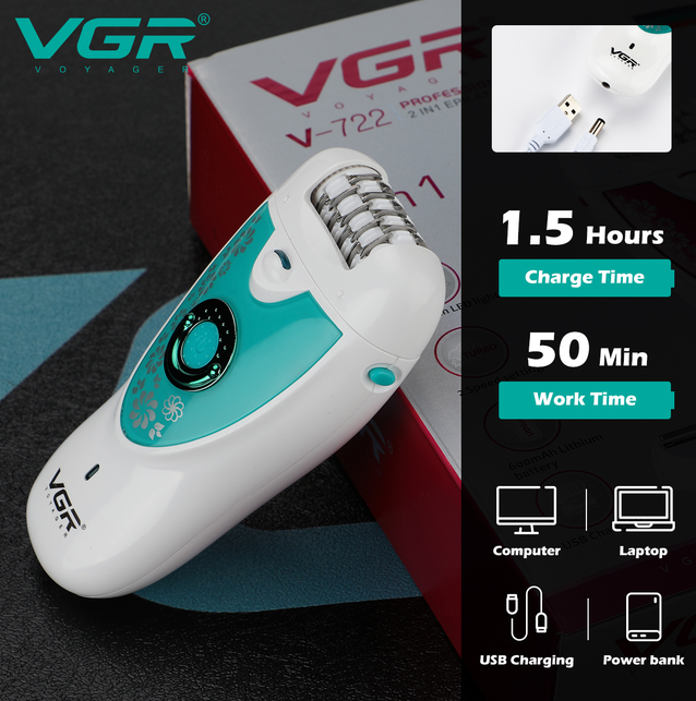 VGR V-722 Epilator