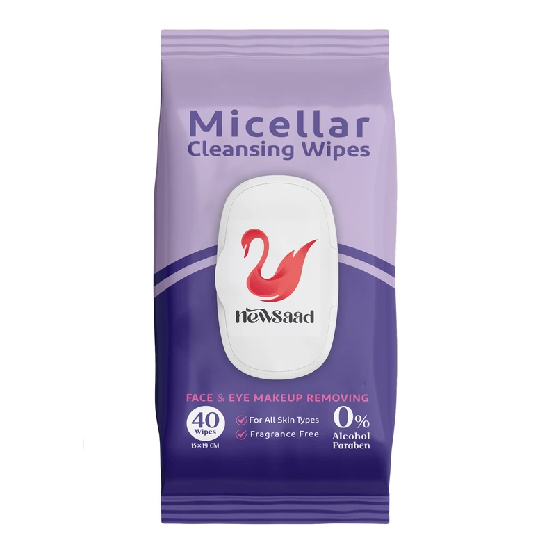 دستمال مرطوب نیوساد 40 عددی مدل Micellar 