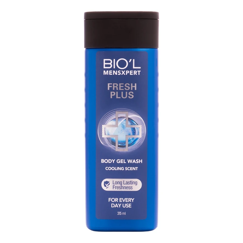شامپو بدن بیول مدل Fresh Plus حجم 315ml مناسب انواع پوست 