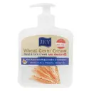کرم نرم کننده دست و صورت جی مدل Wheat germ حجم 450ml مناسب انواع پوست 