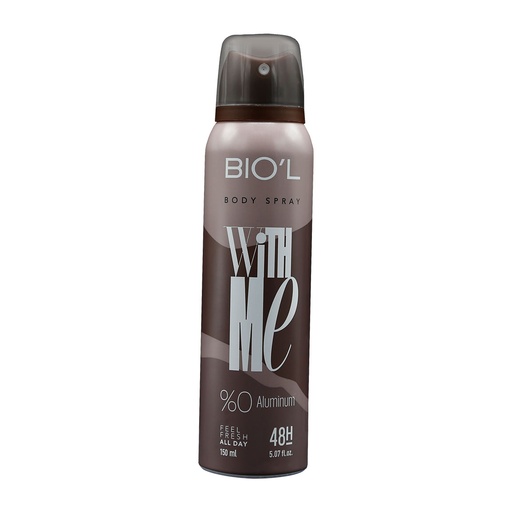 اسپری بدن آقایان بیول مدل WITH ME حجم 150ml 