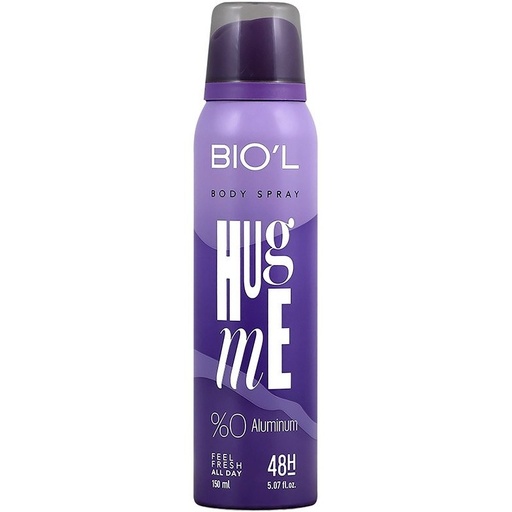 اسپری بدن آقایان بیول مدل HUG ME حجم 150ml